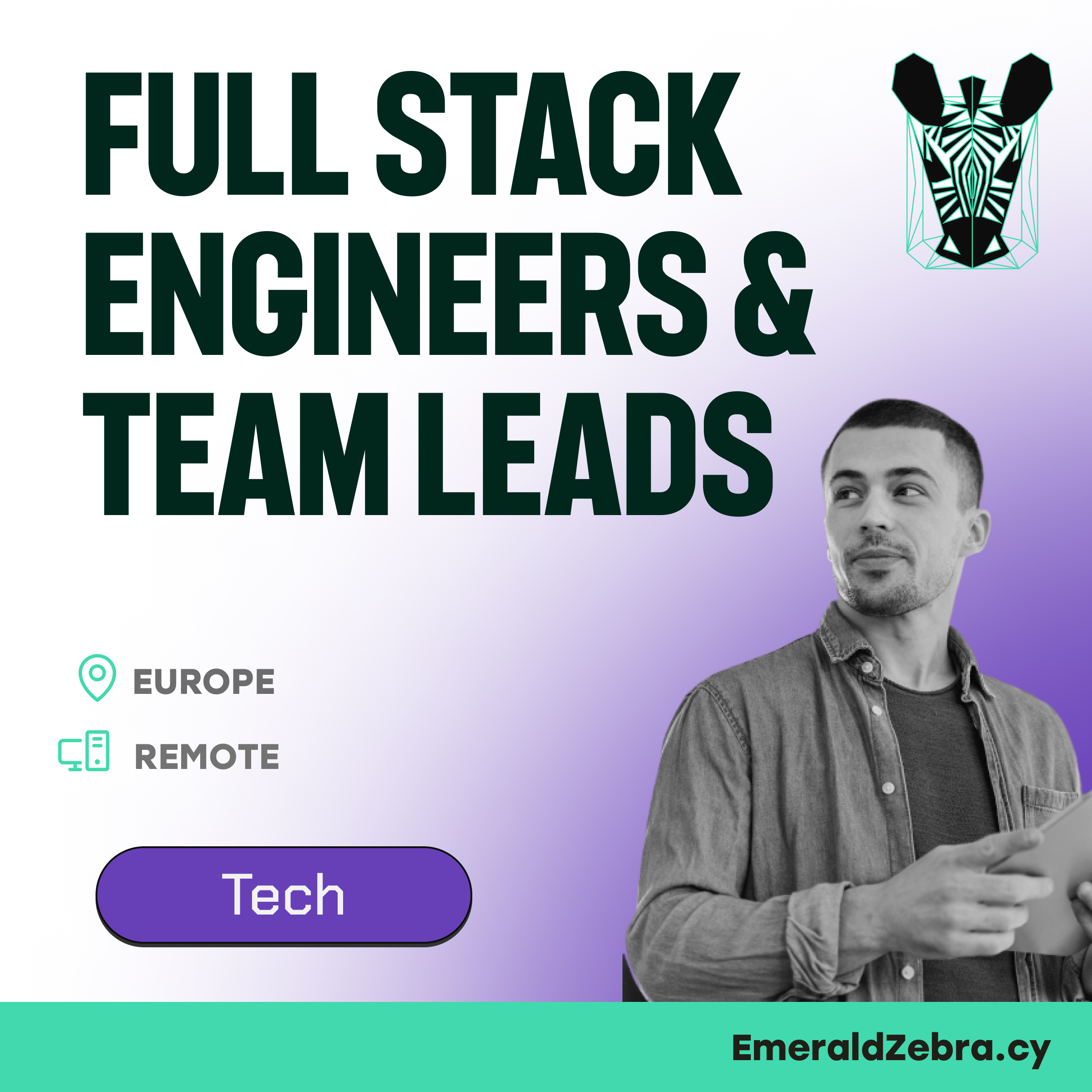 Emerald Zebra Partners with a global ML/AI and NLP solutions company: Hiring remote TECH teams in Europe