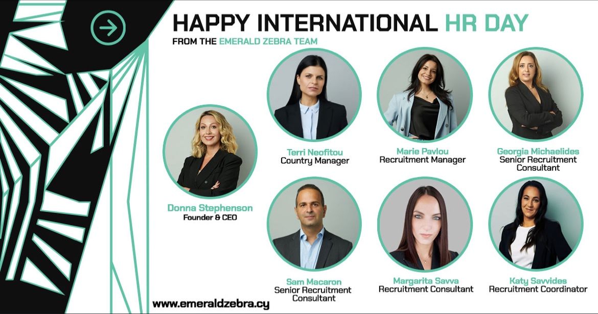 Happy International HR Day from the Emerald Zebra team! HR Professionals, obtain your free ticket at the link (comments) and join us for inspiring Talks & Networking with Emerald Zebra at our upcoming 2nd HR PowerBreakfast! Mark your calendar for Thursday, June 13th, 2024, from 8:30 to 11:30 am at the Parklane Resort & Spa, in Limassol, Cyprus. hashtag#InternationalHRDay hashtag#EmeraldZebra hashtag#HRPowerBreakfast