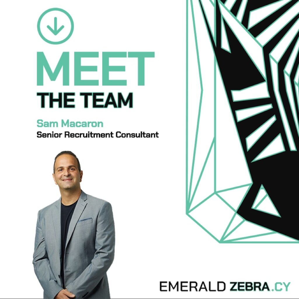 Meet the team Sam Macaron | Emerald Zebra