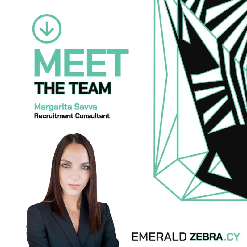 Meet the team | Margarita Savva, Recruiter at Emerald Zebra