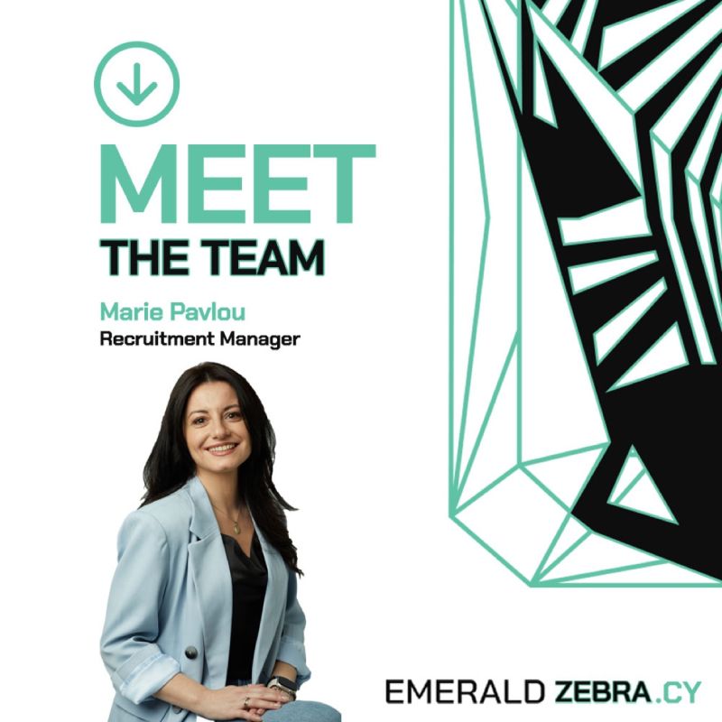 Meet the team | Marie Pavlou, Recruiter Manager at Emerald Zebra