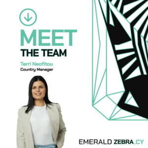 Terri Neofitou, Country Manager at Emerald Zebra Cyprus