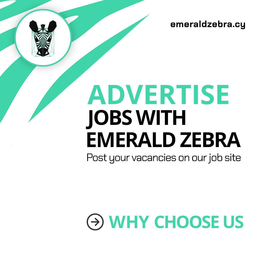 Advertise your jobs with Emerald Zebra Recruiment Cyprus