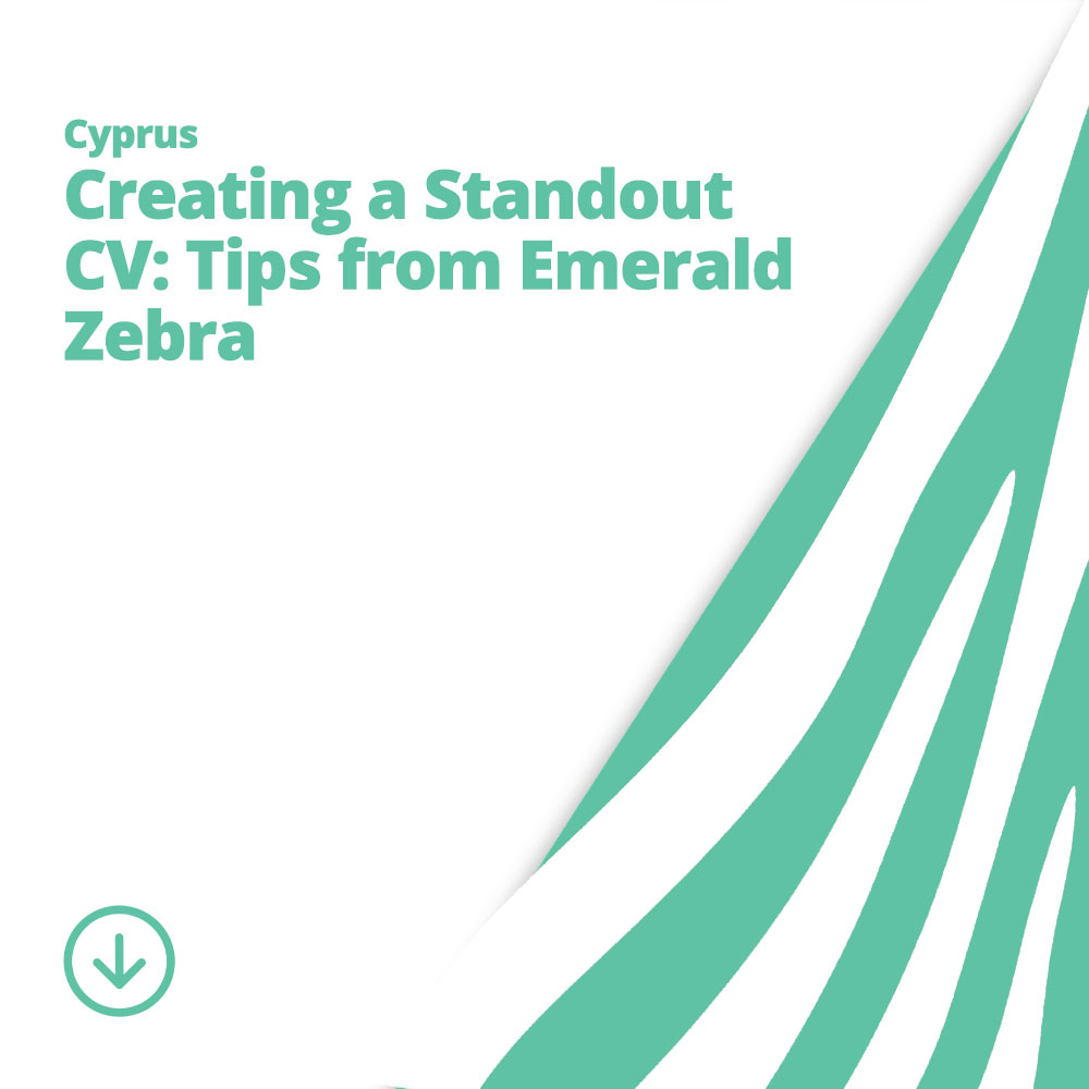 Creating a Standout CV: Tips from Emerald Zebra