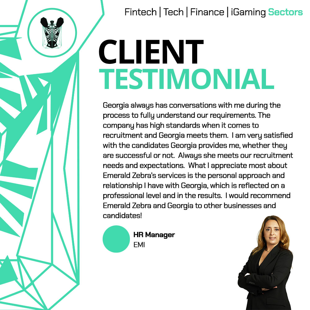 Georgia Michaelides Testimonial Emerald Zebra