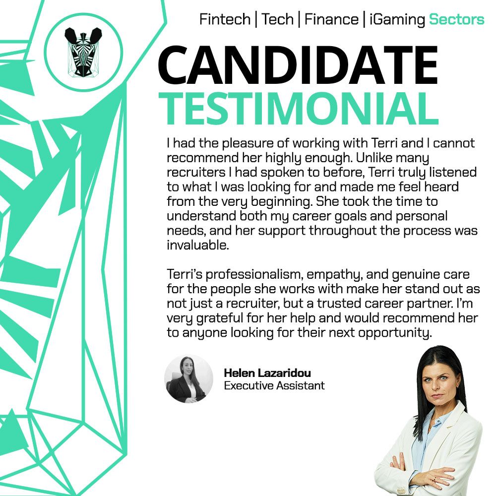 Terri Emerald Zebra Recruitment Testimonial