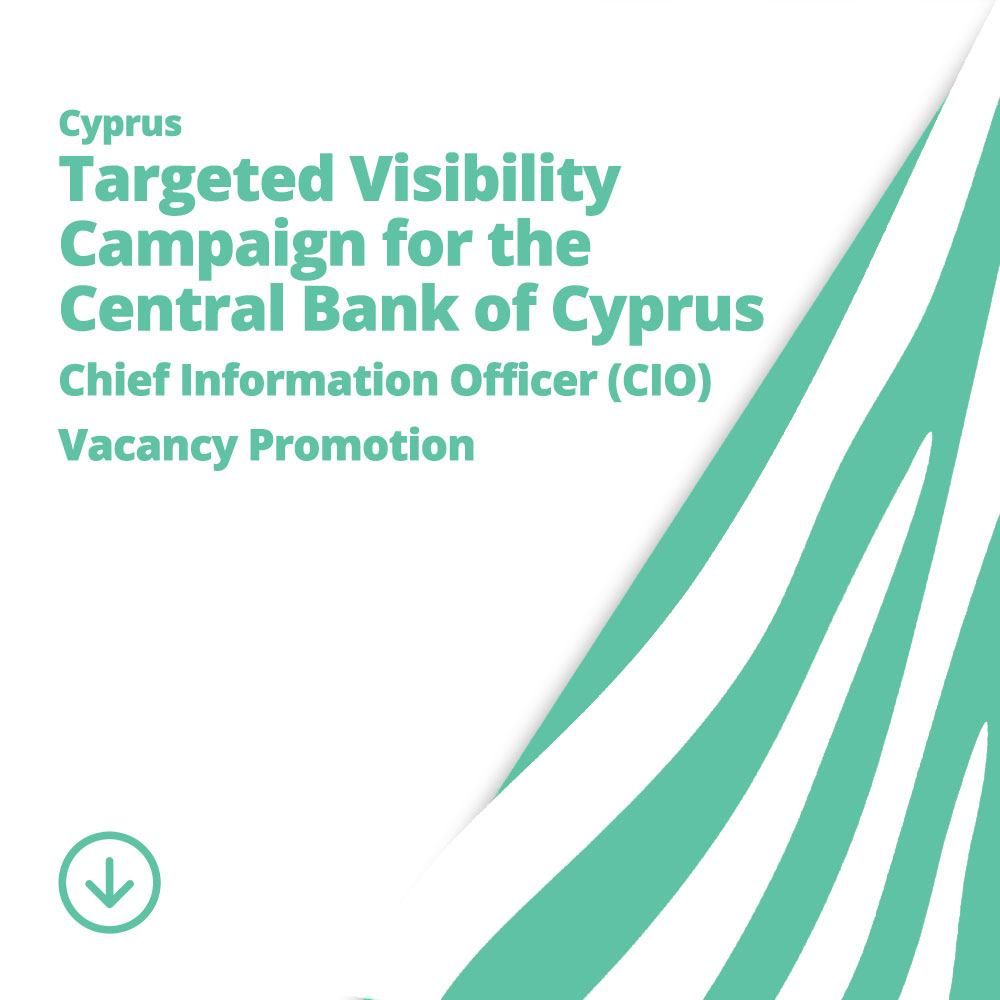 How Emerald Zebra Promoted the Central Bank of Cyprus CIO Vacancy